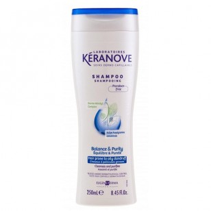 Keranove - Шампоан против пърхот за коса с мазна себорея - 250 ml